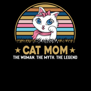 Cat Mom - Womens Supply Crew Design