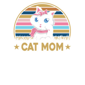 Cat Mom - Womens Sunday Singlet Design