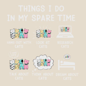 Everything Cats - Cushion cover Design