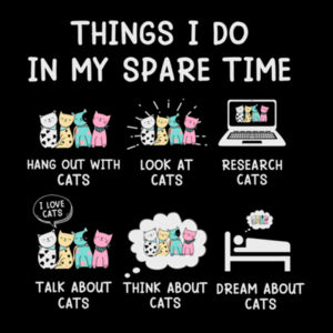 Everything Cats - Womens Curve Longsleeve Tee Design
