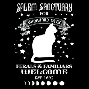 Salem Sanctuary - Womens Curve Longsleeve Tee Design
