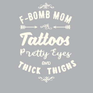 F-Bomb Mom - Womens Sunday Singlet Design