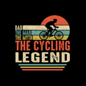 Dad The Cycling Legend - Apron Design