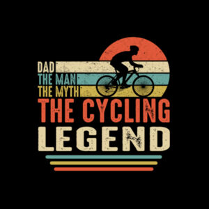 Dad The Cycling Legend - Tote Bag Design