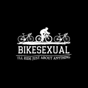 Bikesexual - Mens Classic T Shirt Design