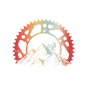 Mountain Biking - Tea Towel Design