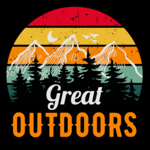 Great Outdoors - Mens Lowdown Singlet Design