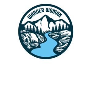 Wander Woman - Womens Curve Longsleeve Tee Design