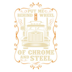 Behind The Wheel - Tea Towel Design