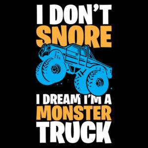 i Don't Snore - Apron Design