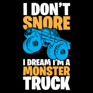 i Don't Snore - Mens Supply Hood Design