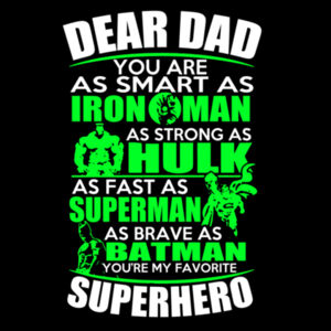 Superhero - Mens Staple Longsleeve Tee Design