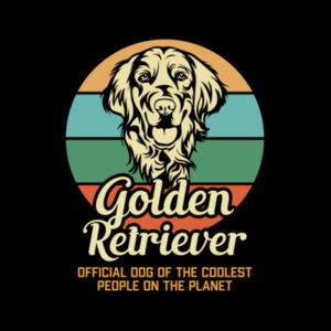 Golden Retriever - Womens Curve Longsleeve Tee Design