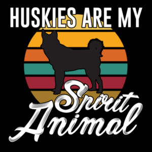 Huskies - Mens Classic T Shirt Design