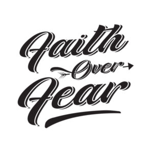 Faith Over Fear - Mens Staple Longsleeve Tee Design