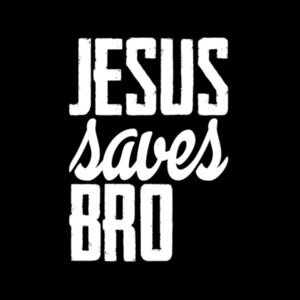 Jesus Saves - Mens Supply Hood Design