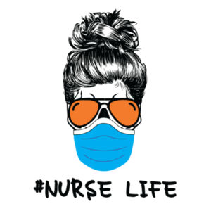 #Nurse Lufe - Womens Curve Longsleeve Tee Design