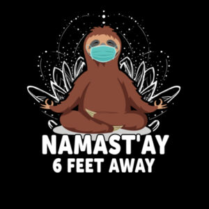 Namast-ay - Womens Curve Longsleeve Tee Design