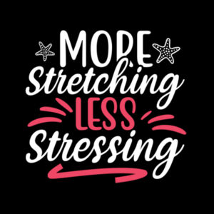 Stretching - Womens Curve Longsleeve Tee Design