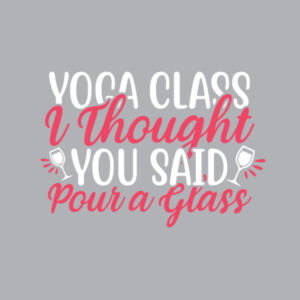 Pour A Glass - Womens Sunday Singlet Design