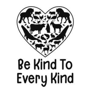 Be Kind - Womens Curve Longsleeve Tee Design