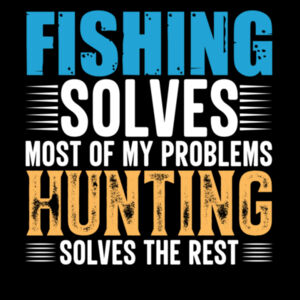 Hunting and Fishing - Tote Bag Design