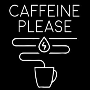 Caffeine - Womens Supply Crew Design