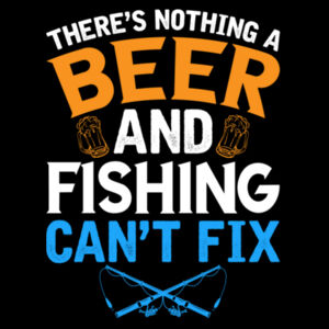 Beer and Fishing - Mens Lowdown Singlet Design