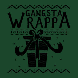 Gangsta Wrappa - Mens Supply Hood Design