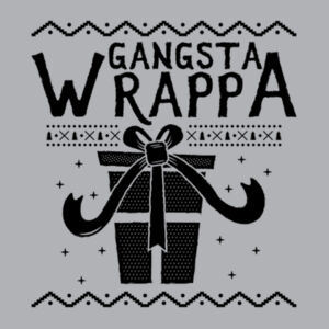 Gangsta Wrappa - Womens Supply Crew Design