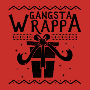 Gangsta Wrappa - Womens Basic Tee Design