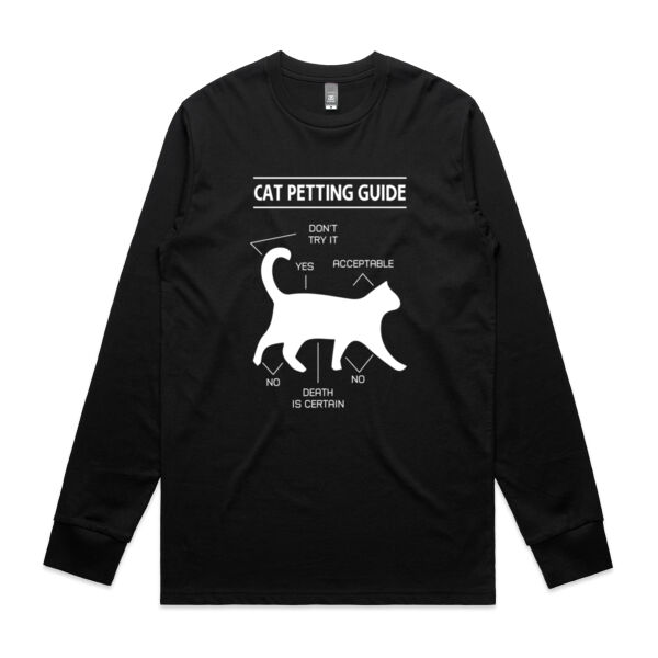Petting Guide - Mens Staple Longsleeve Tee Thumbnail