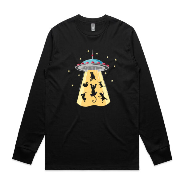 Beam Me Up - Mens Staple Longsleeve Tee Thumbnail