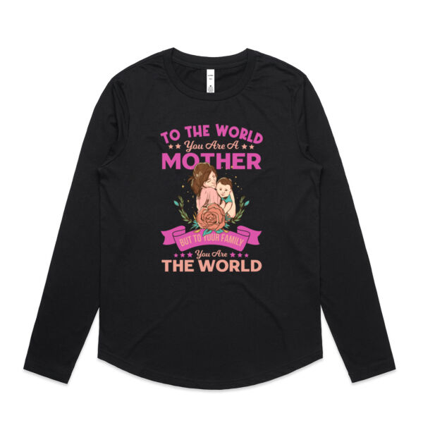 Mother - Womens Curve Longsleeve Tee Thumbnail