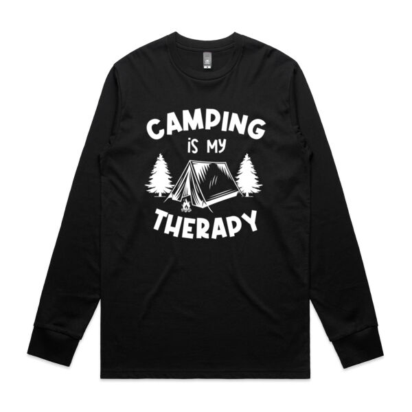 Camping - Mens Staple Longsleeve Tee Thumbnail