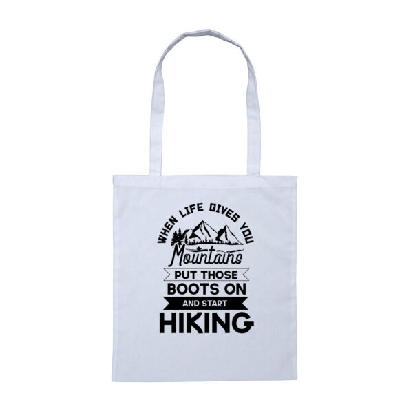 Life Gives You Mountains - Tote Bag Thumbnail