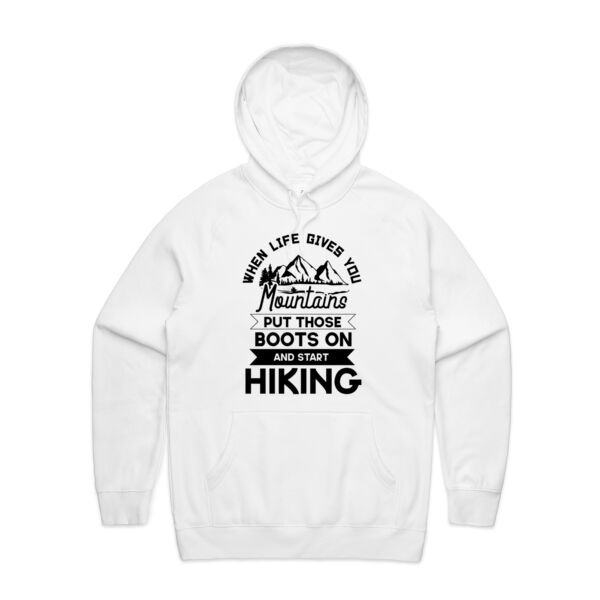 Life Gives You Mountains - Mens Supply Hood Thumbnail
