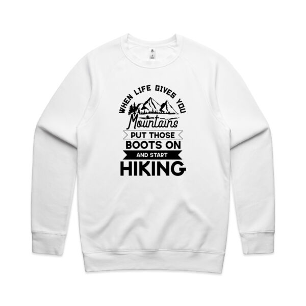 Life Gives You Mountains - Mens Supply Crew Thumbnail