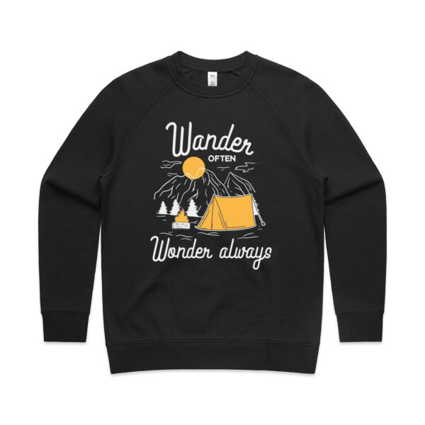 Wander Often - Womens Supply Crew Thumbnail
