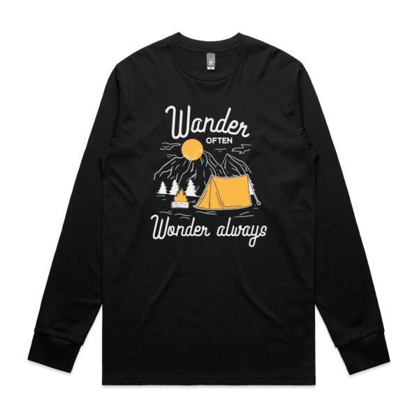 Wander Often - Mens Staple Longsleeve Tee Thumbnail