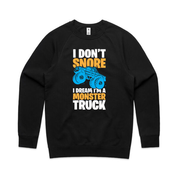 i Don't Snore - Mens Supply Crew Thumbnail