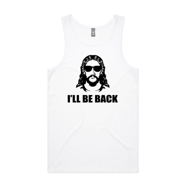 I'll Be Back - Mens Lowdown Singlet Thumbnail