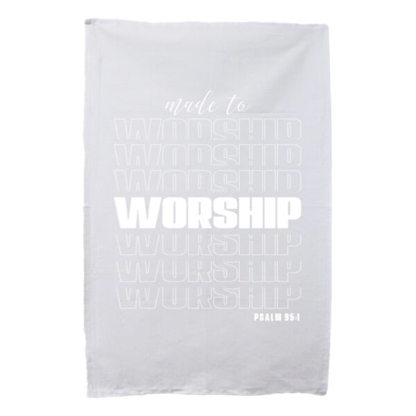 Worship - Tea Towel Thumbnail