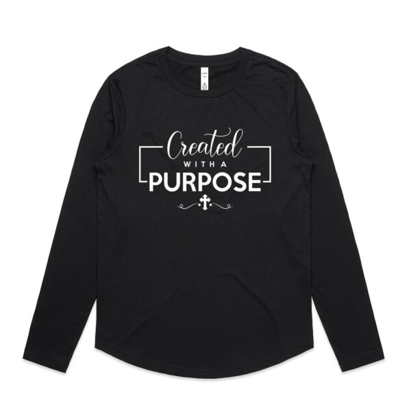Purpose - Womens Curve Longsleeve Tee Thumbnail