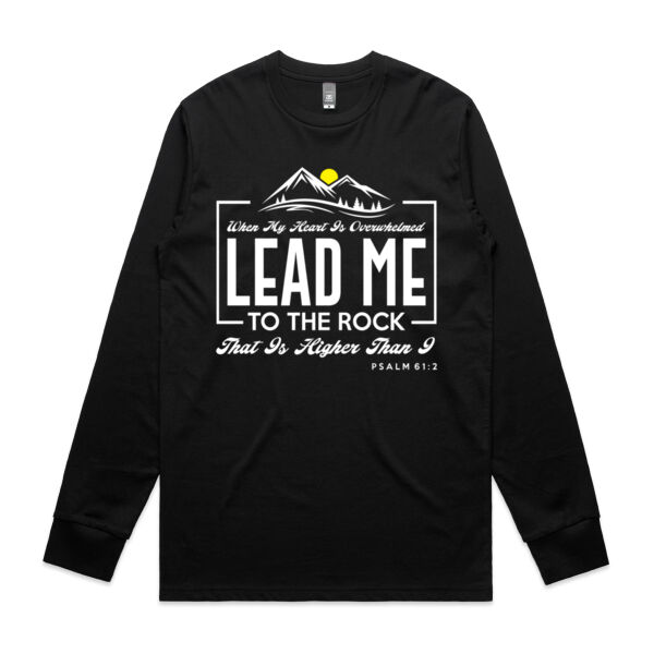 Lead Me - Mens Staple Longsleeve Tee Thumbnail