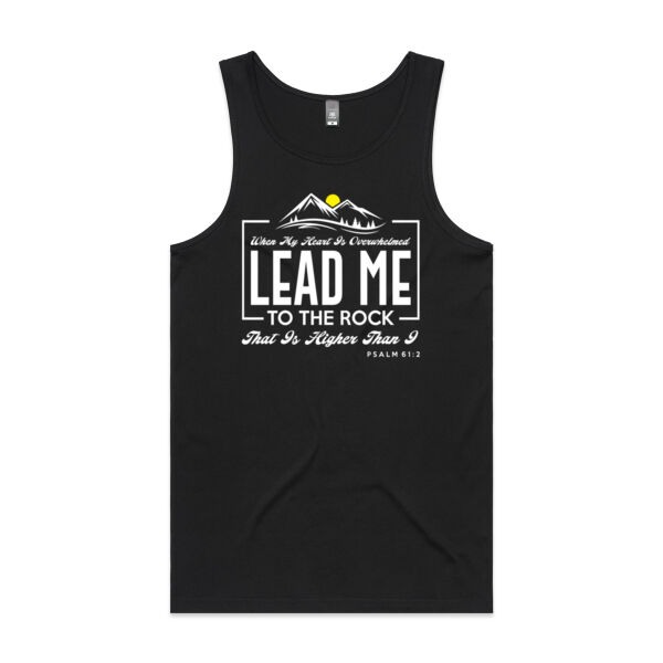 Lead Me - Mens Lowdown Singlet Thumbnail