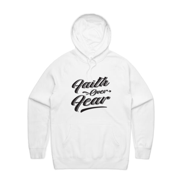Faith Over Fear - Mens Supply Hood Thumbnail