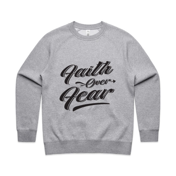 Faith Over Fear - Womens Supply Crew Thumbnail