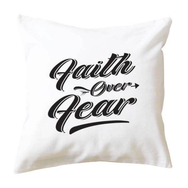Faith Over Fear - Cushion cover Thumbnail