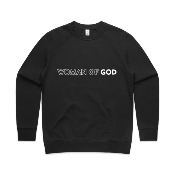 Woman Of God - Womens Supply Crew Thumbnail